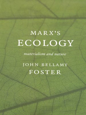 cover image of Marx's Ecology